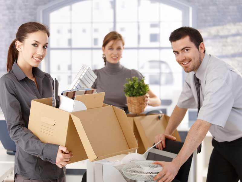 commercial moving. Monster movers moves your office.