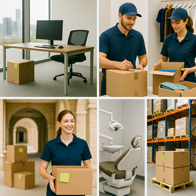 commercial moving, industries we serve.